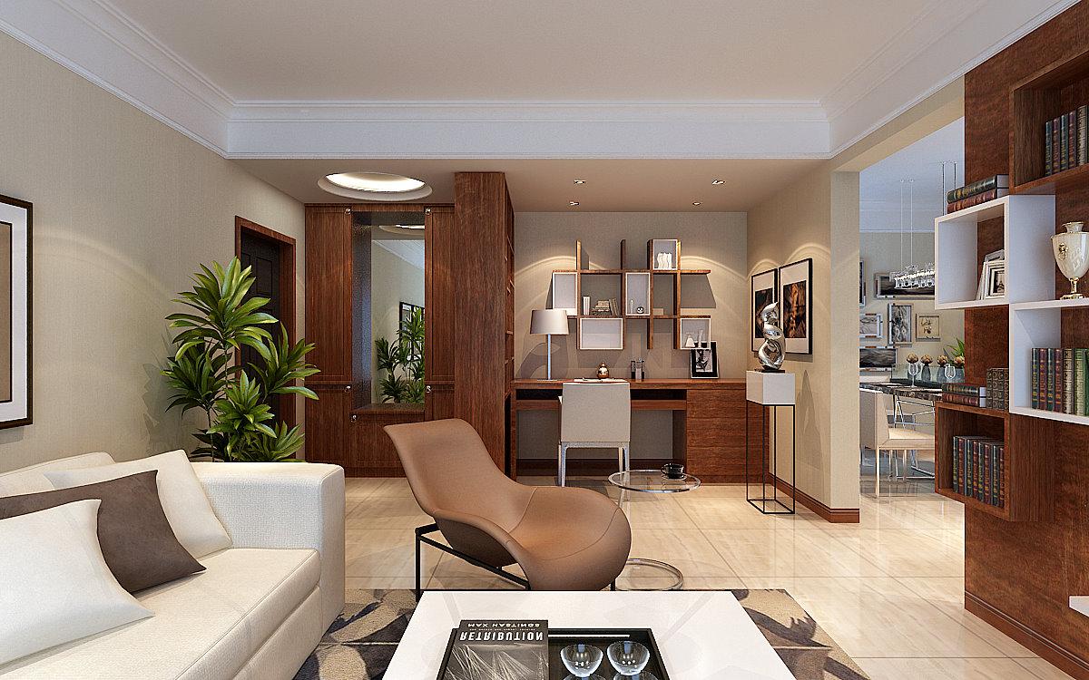 蘭蒂斯140平米現(xiàn)代簡(jiǎn)約設(shè)計(jì)方案