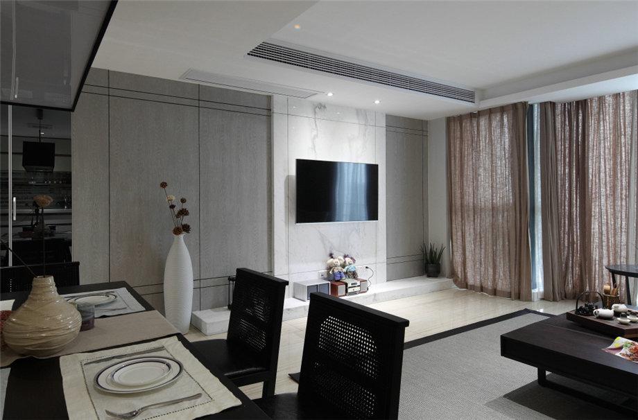 西安印象小區(qū)90平米現(xiàn)代簡約設(shè)計方案