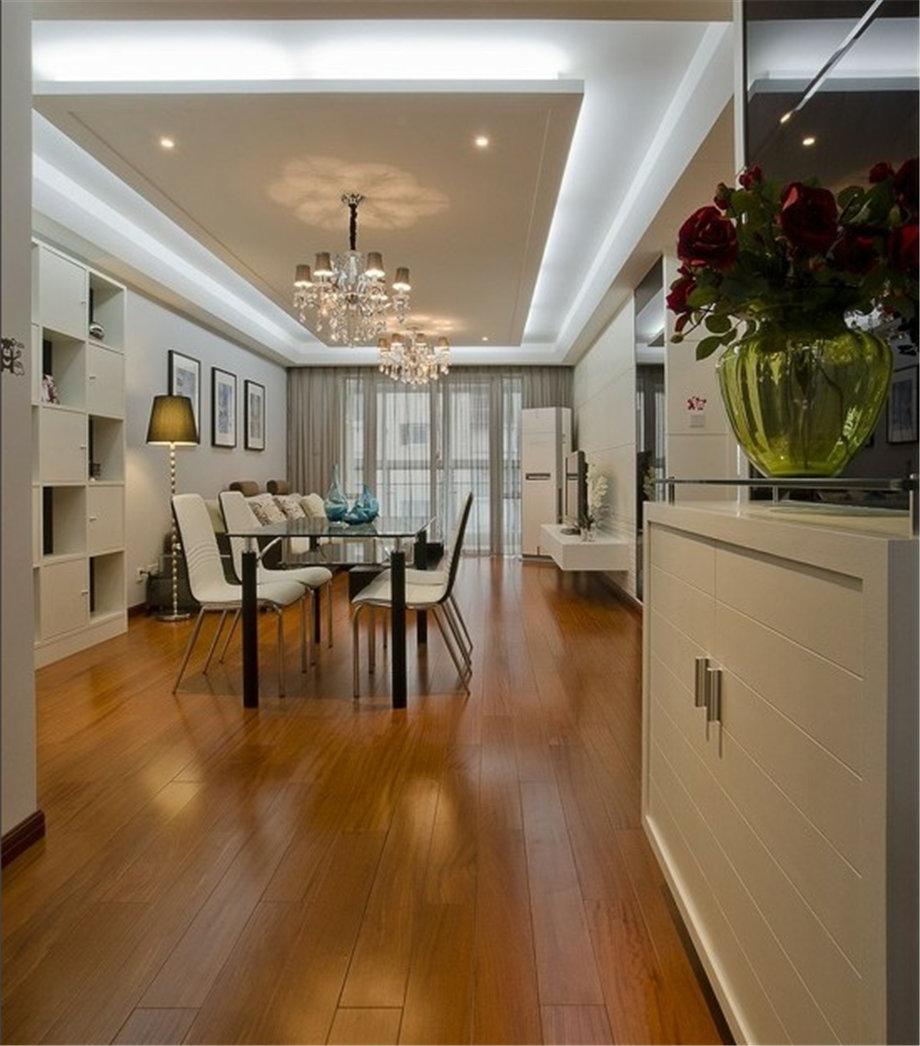 曲江亮麗家園126平米現(xiàn)代簡約設計方案