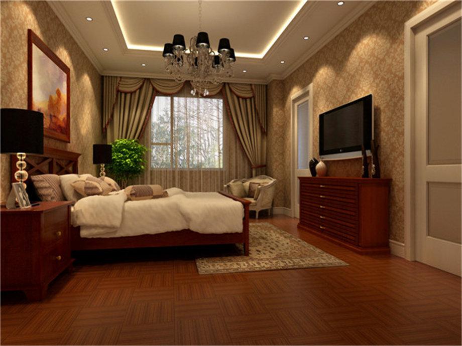 萊安逸輝117平米美式設(shè)計(jì)方案