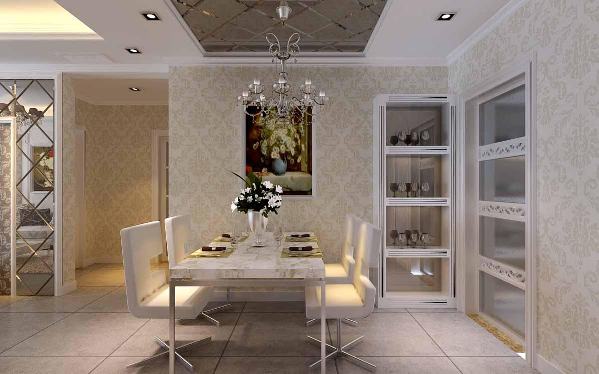 五二四廠家屬樓110平米簡歐風(fēng)格設(shè)計(jì)方案