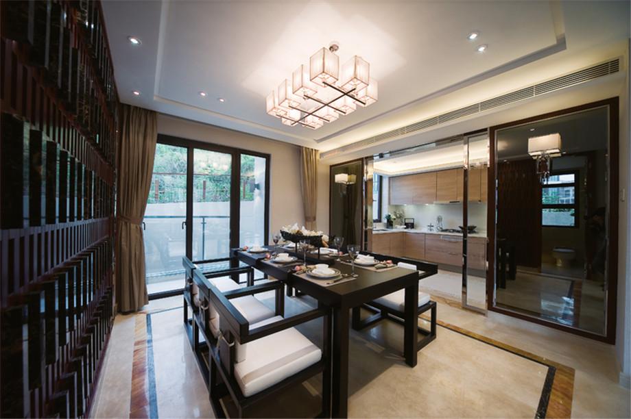 金輝世界城120平新中式風(fēng)格設(shè)計(jì)方案