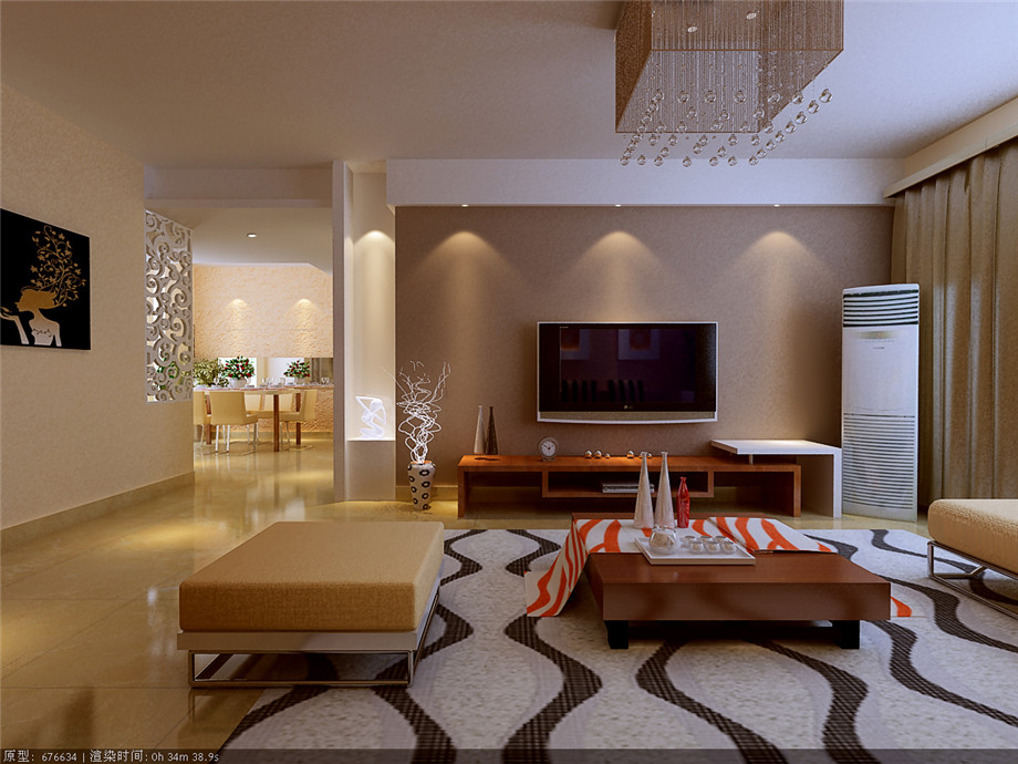 綠地世紀(jì)城140平米現(xiàn)代簡(jiǎn)約設(shè)計(jì)方案