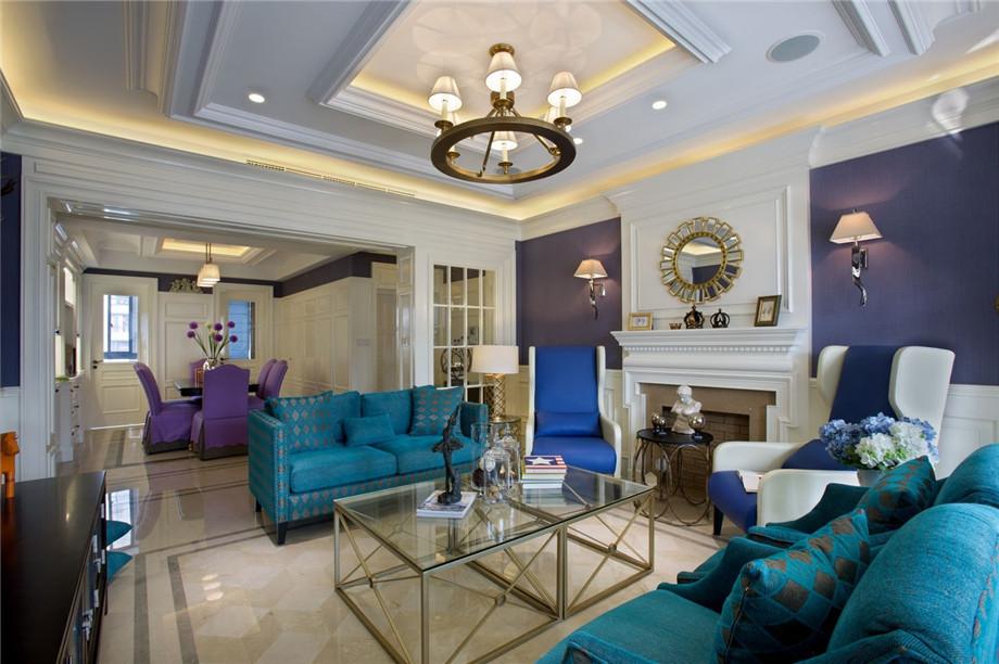 中鐵尚都城172平歐式風格設計方案