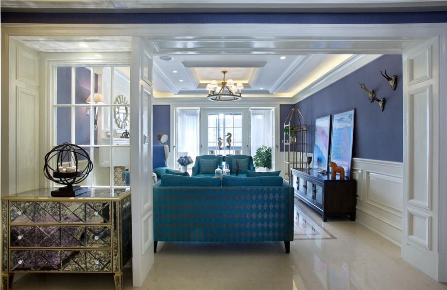 中鐵尚都城172平歐式風格設計方案