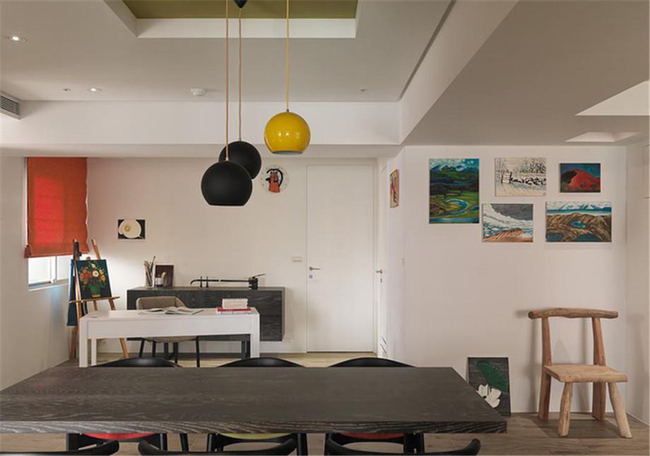 萬(wàn)象春天小區(qū)98平簡(jiǎn)約風(fēng)格設(shè)計(jì)方案