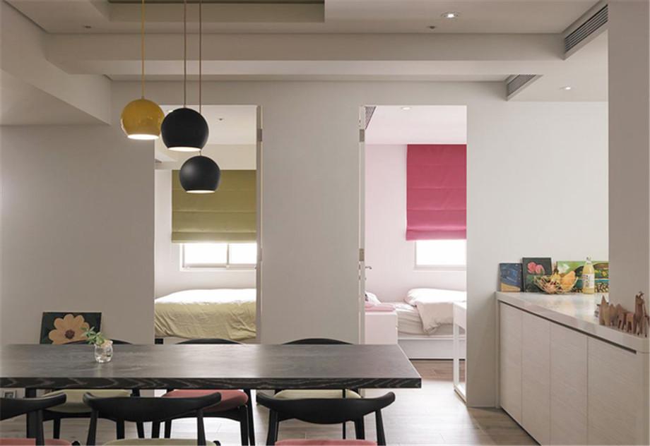 萬(wàn)象春天小區(qū)98平簡(jiǎn)約風(fēng)格設(shè)計(jì)方案