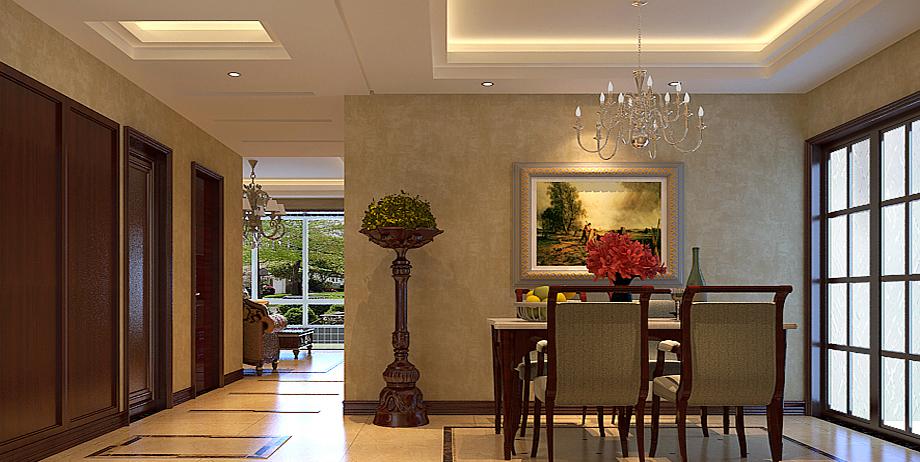 觀山悅簡歐式風(fēng)格120平米