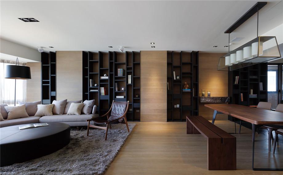 朱雀錦園120平簡(jiǎn)約風(fēng)格設(shè)計(jì)方案