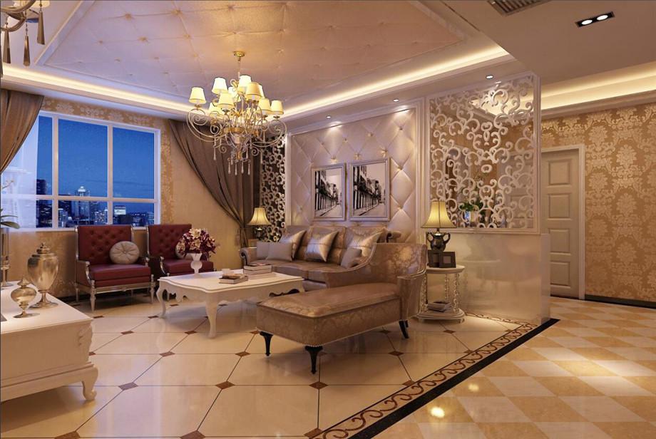 都市春天134平米簡歐設(shè)計(jì)方案