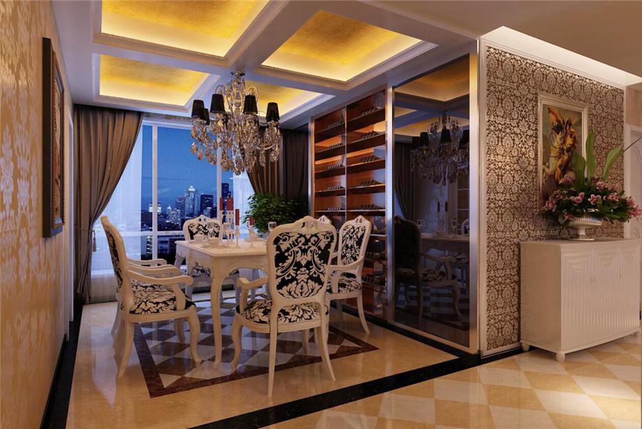 都市春天134平米簡歐設(shè)計(jì)方案