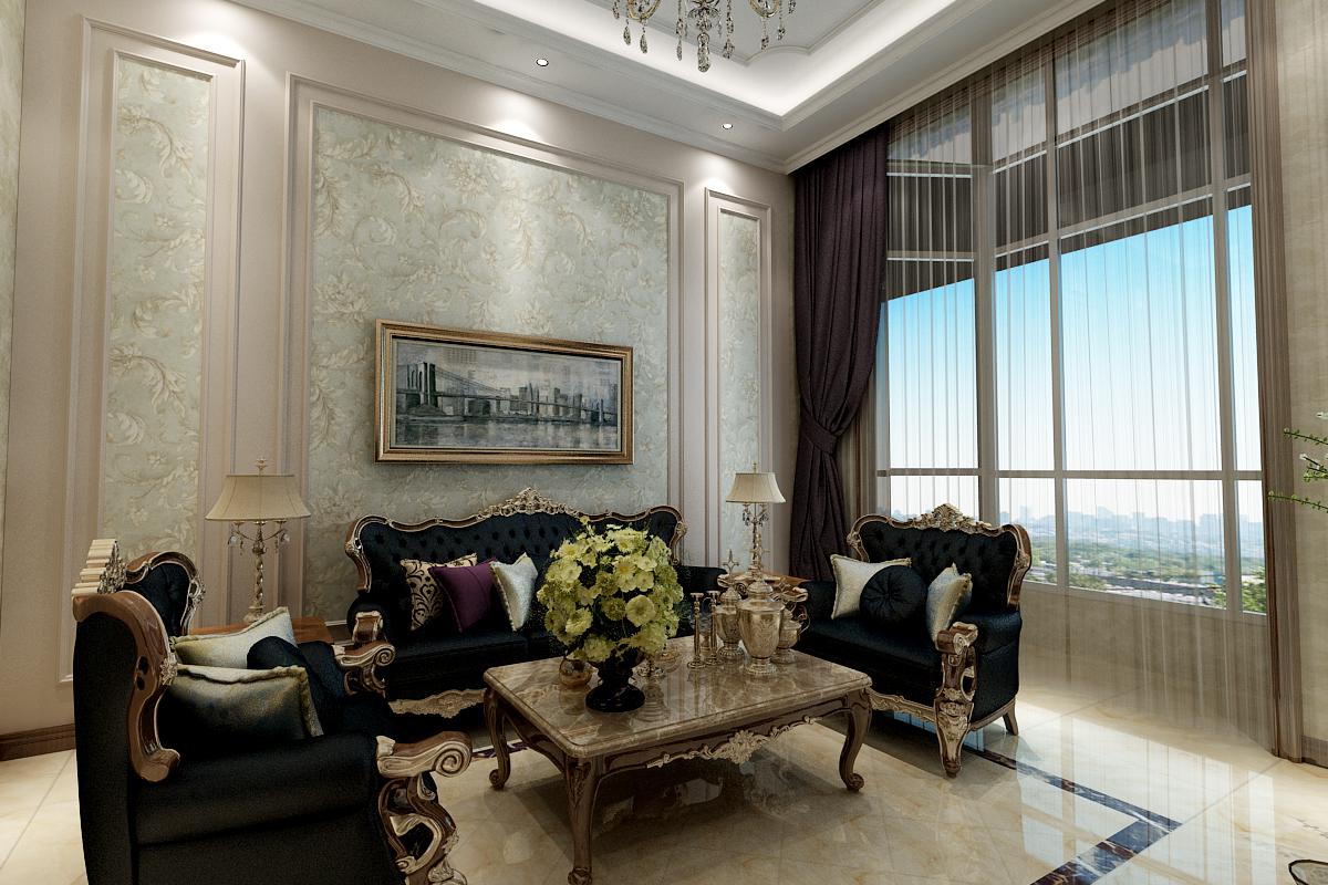 曲江觀邸146平米現(xiàn)代美式設(shè)計(jì)方案