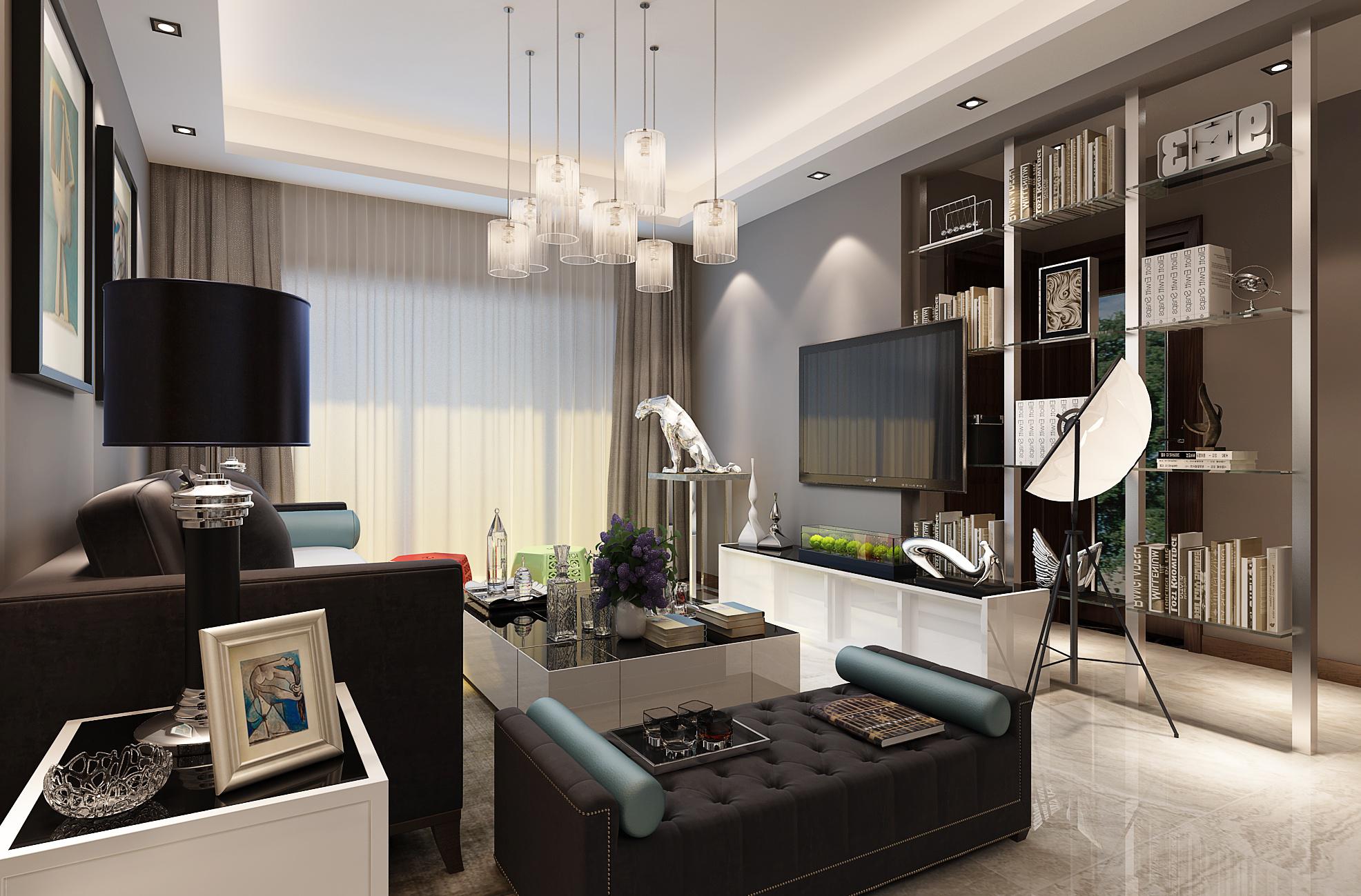 海倫國(guó)際140平米現(xiàn)代簡(jiǎn)約