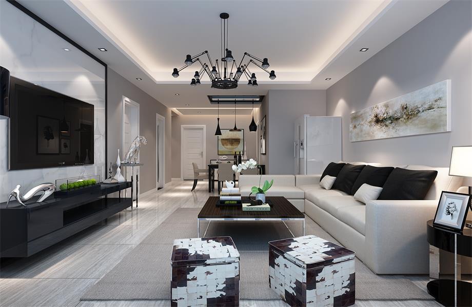 開元壹號(hào)120平米現(xiàn)代簡約