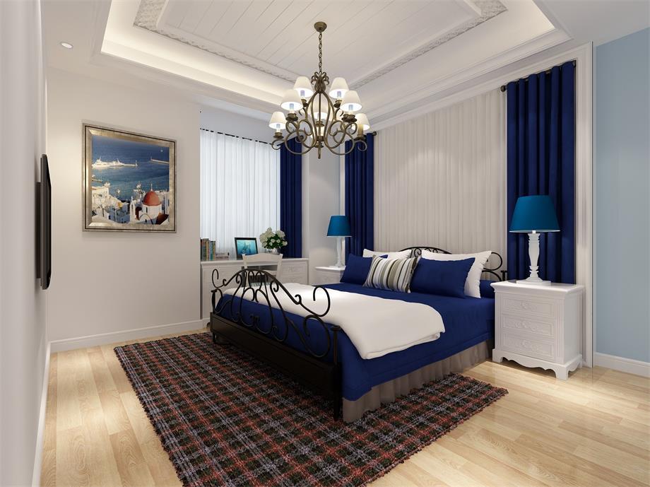 海倫國(guó)際90平米地中海風(fēng)格