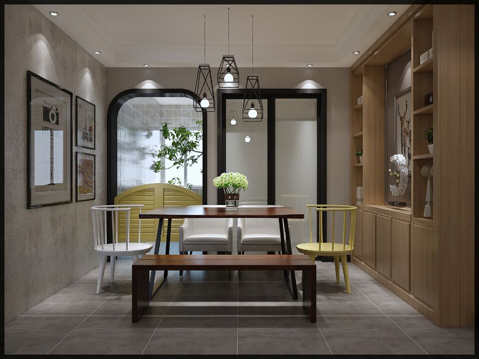 海倫國(guó)際140平米現(xiàn)代簡(jiǎn)約設(shè)計(jì)方案