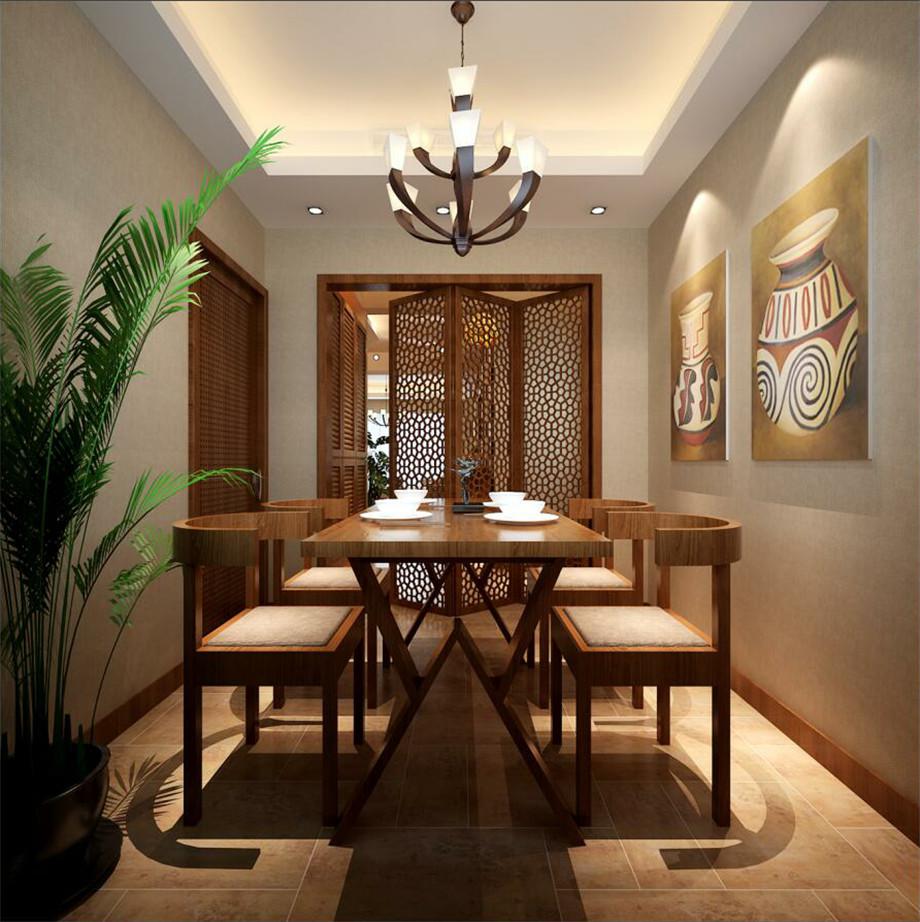 御景城96平米新中式設計方案