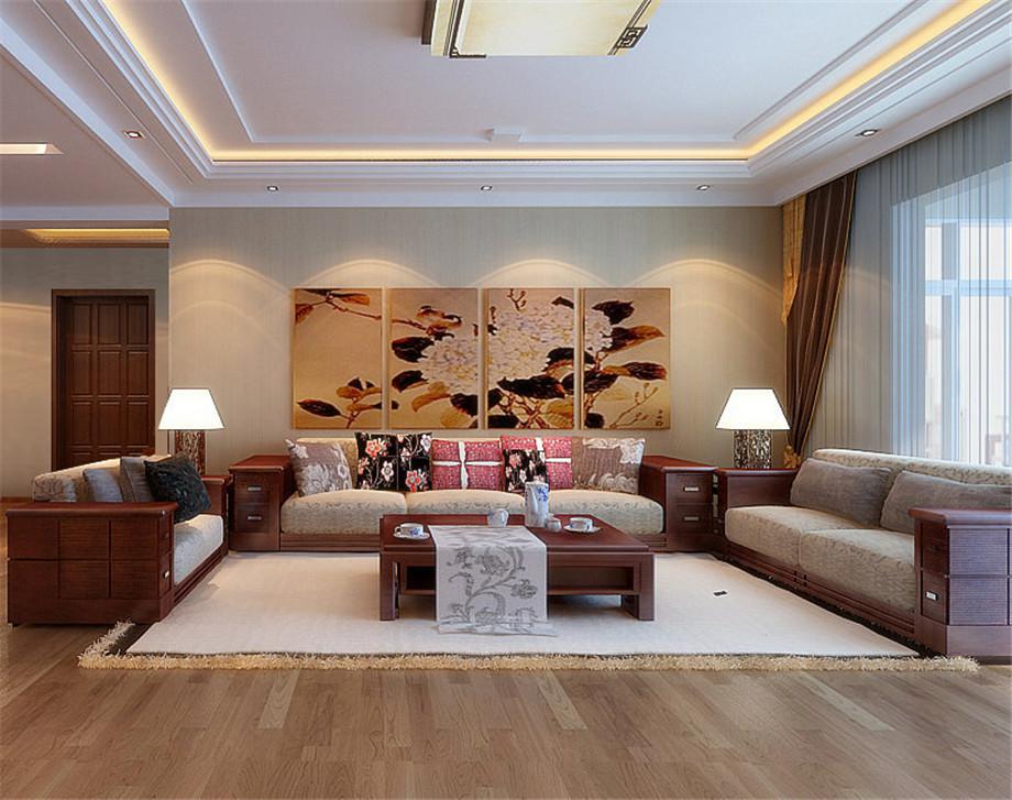 融僑城114平米新中式設(shè)計方案