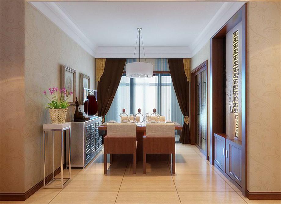 融僑城114平米新中式設(shè)計方案