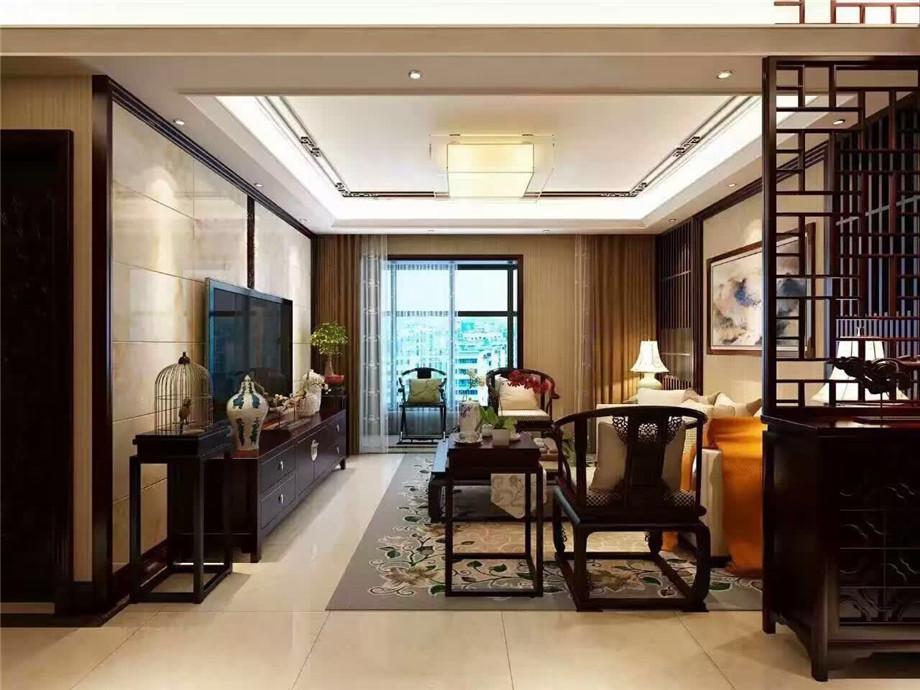融僑城140平中式風(fēng)格設(shè)計(jì)案例