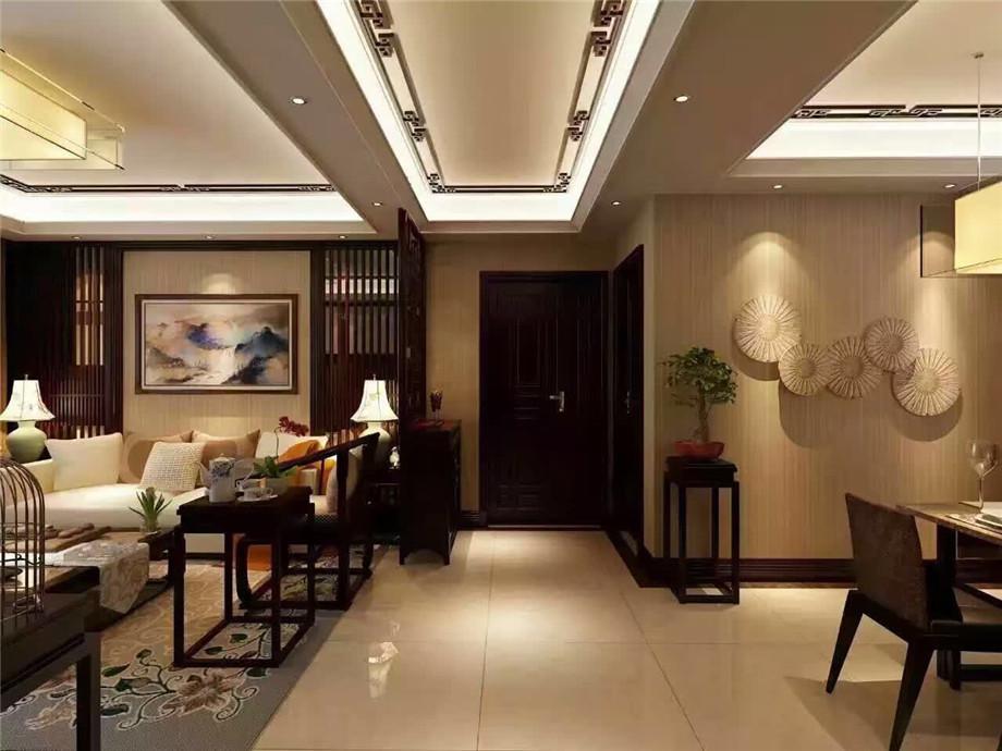 融僑城140平中式風(fēng)格設(shè)計(jì)案例