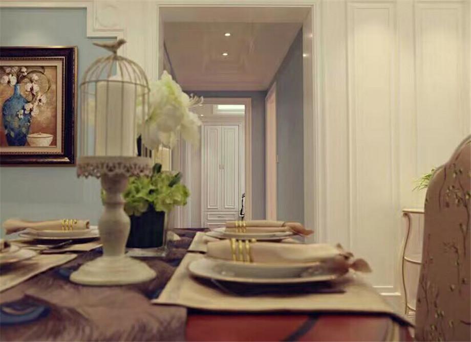 梨園公館130平簡(jiǎn)歐風(fēng)格設(shè)計(jì)案例