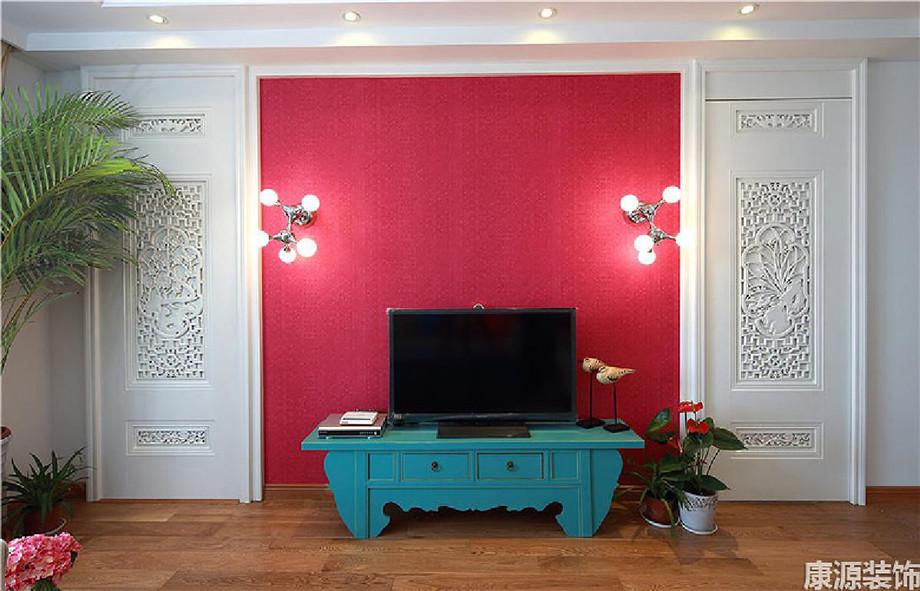 綠地曲江名城106平米美式設(shè)計方案