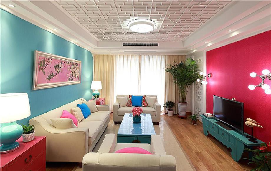 綠地曲江名城106平米美式設(shè)計方案