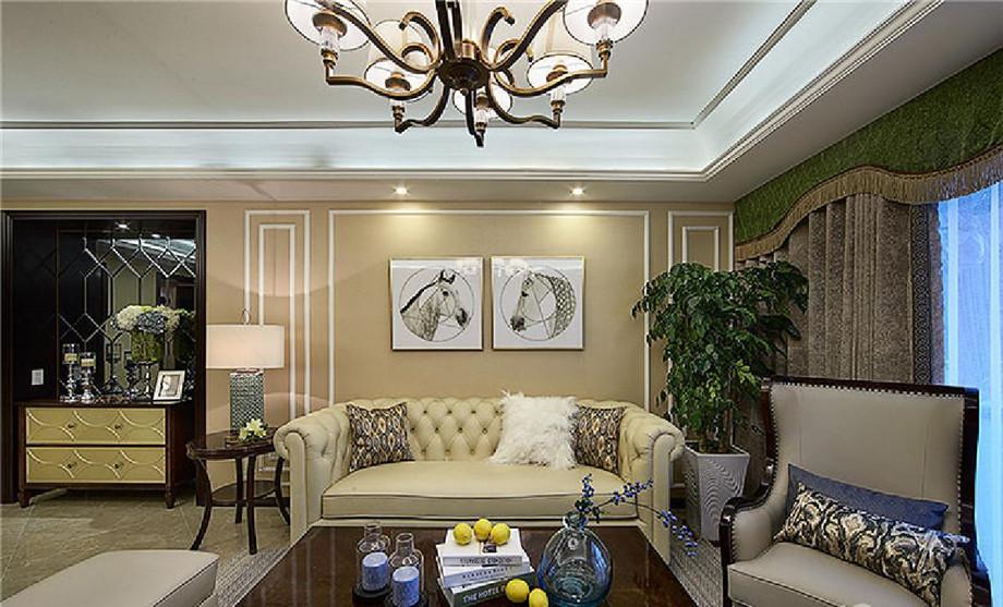 交大醫(yī)學(xué)院130平米美式設(shè)計(jì)方案