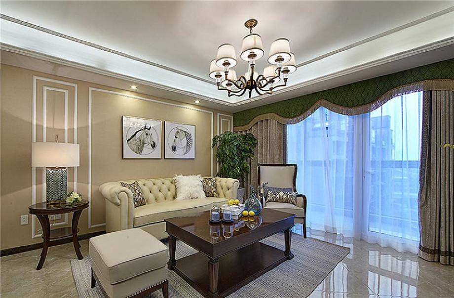 交大醫(yī)學(xué)院130平米美式設(shè)計(jì)方案