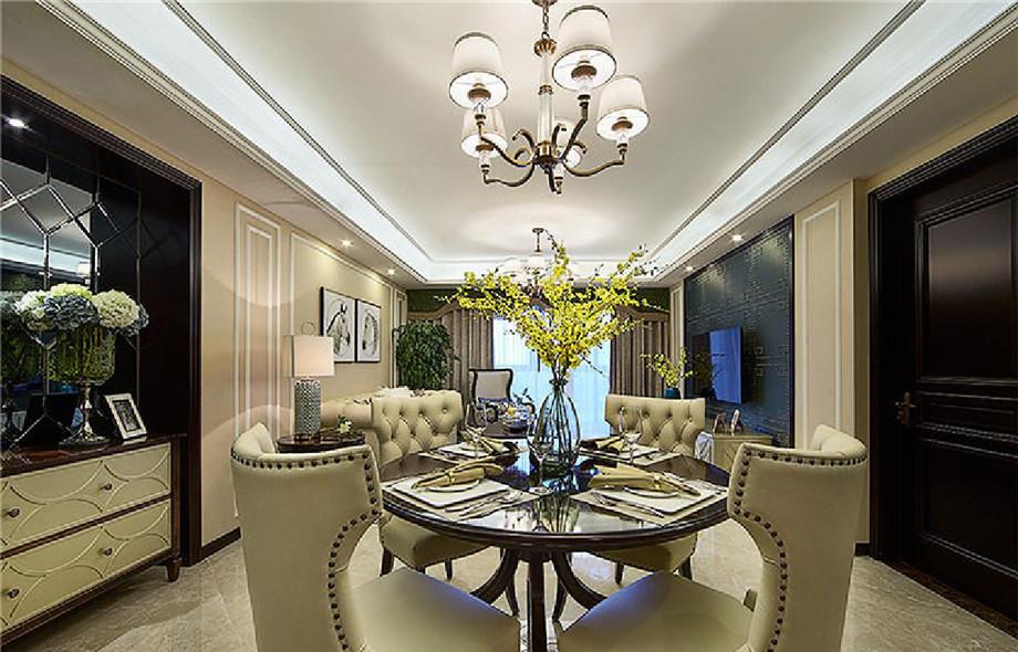 交大醫(yī)學(xué)院130平米美式設(shè)計(jì)方案