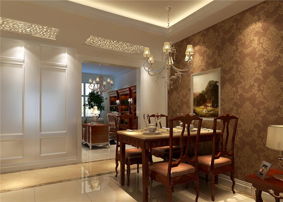 景寓學(xué)府121平美式風(fēng)格設(shè)計方案