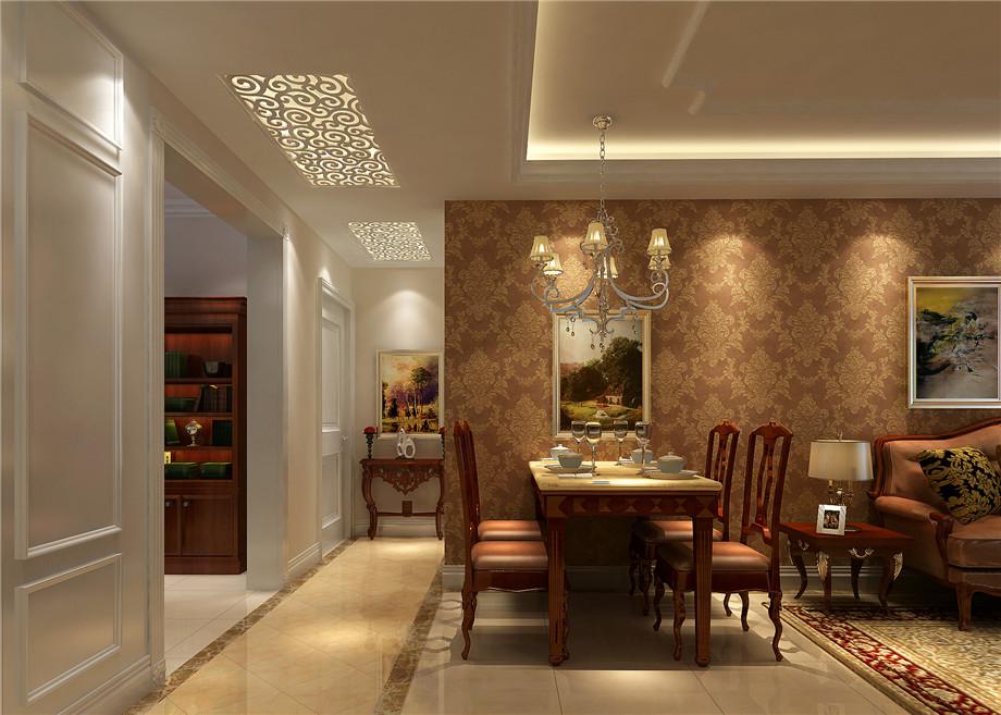 景寓學(xué)府121平美式風(fēng)格設(shè)計方案