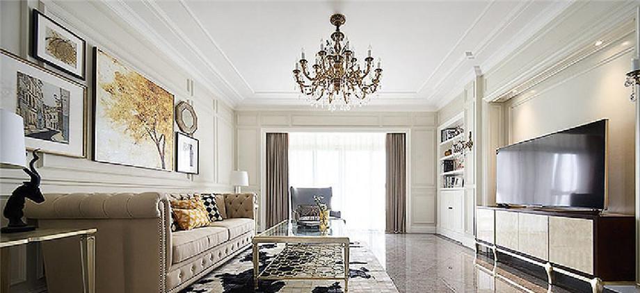 興慶宮小區(qū)139平米現(xiàn)代簡約設(shè)計方案