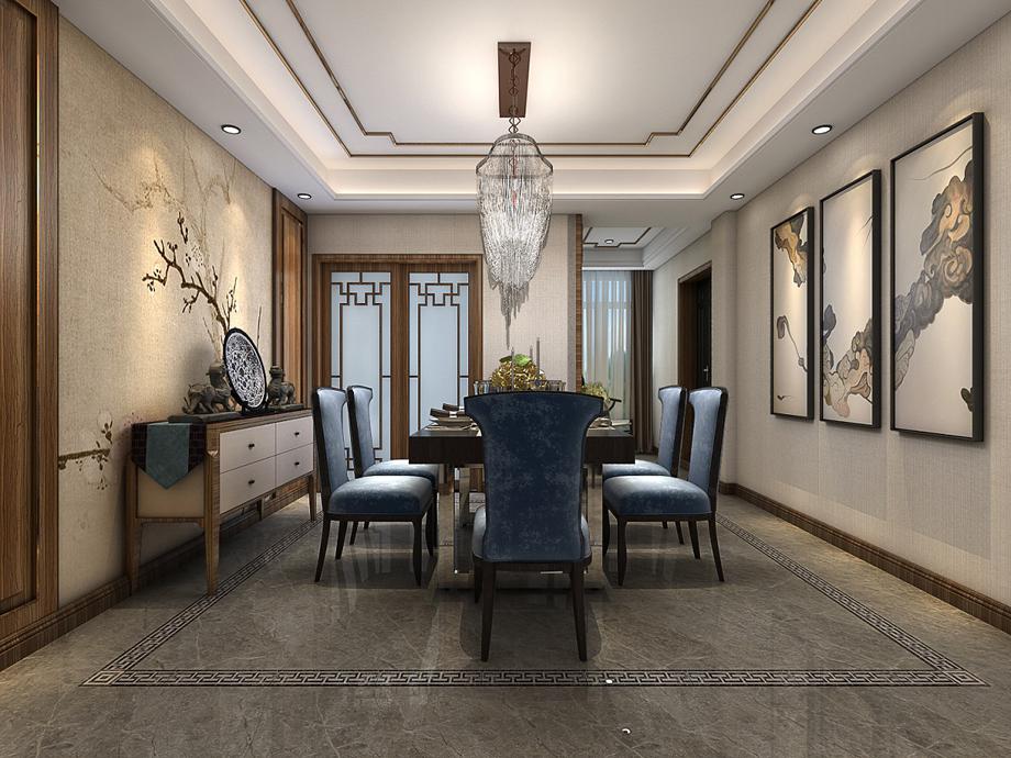 山水領(lǐng)秀146㎡新中式