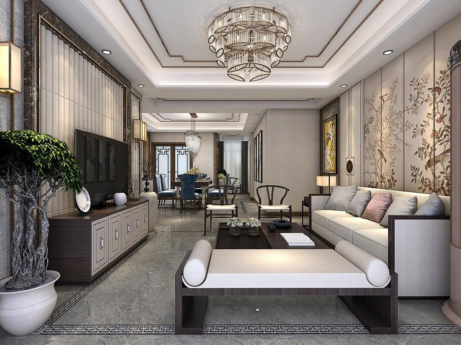 山水領(lǐng)秀146㎡新中式