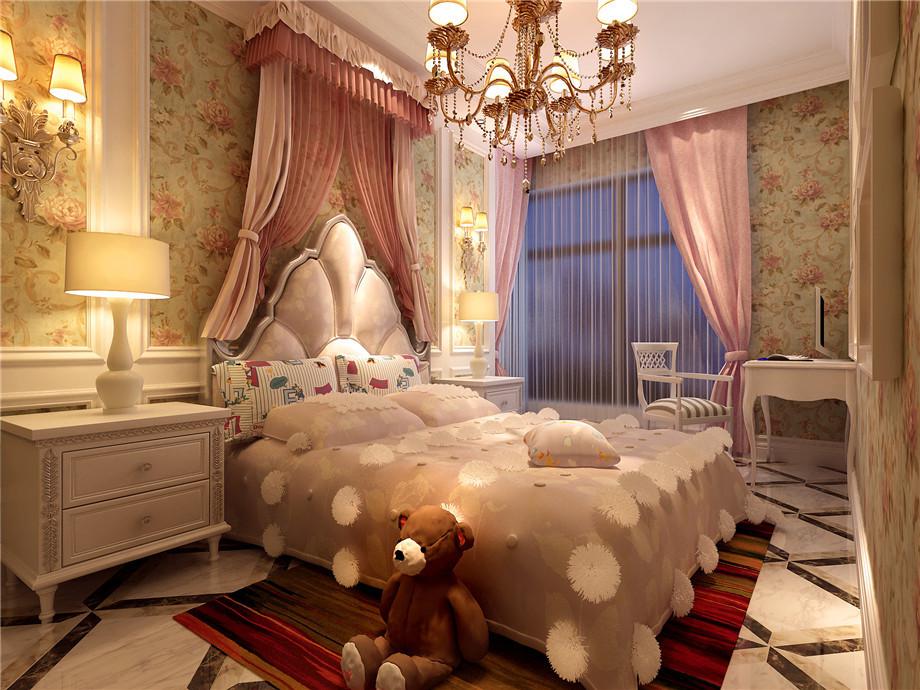 曲江亮麗家園135平歐式風格設計方案