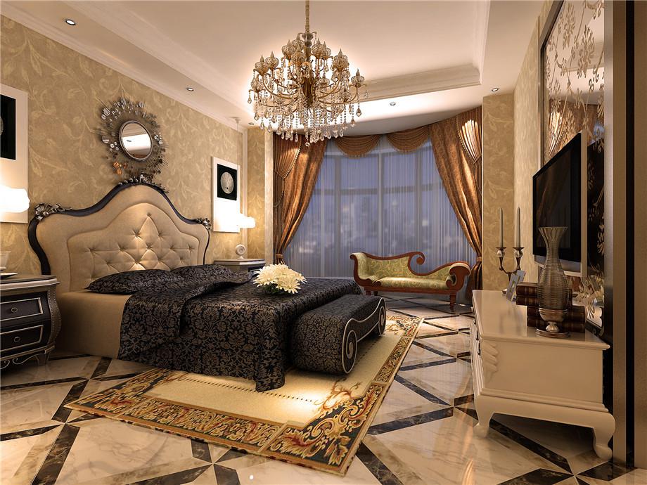 曲江亮麗家園135平歐式風格設計方案