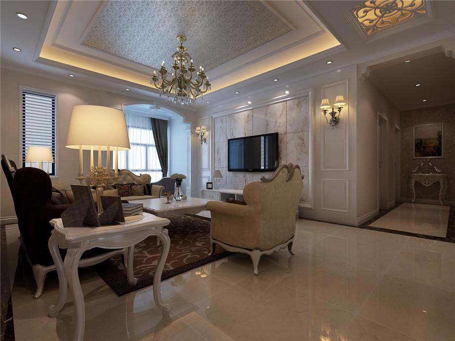 金輝世界城120平歐式風(fēng)格設(shè)計(jì)方案