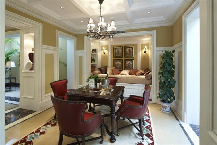 龍湖花千樹230平美式風(fēng)格設(shè)計(jì)方案