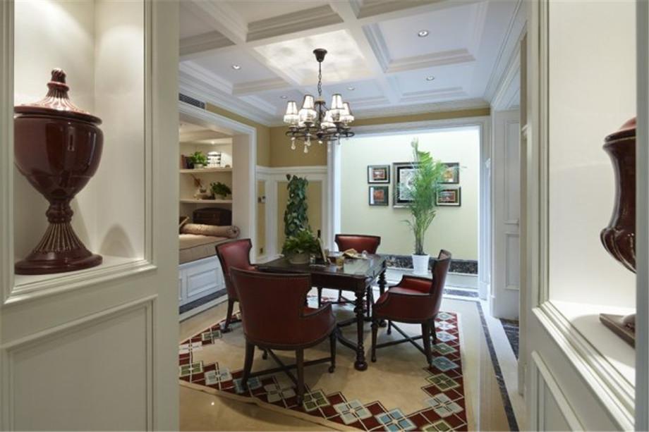 龍湖花千樹230平美式風(fēng)格設(shè)計(jì)方案