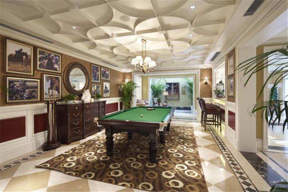 龍湖花千樹230平美式風(fēng)格設(shè)計(jì)方案