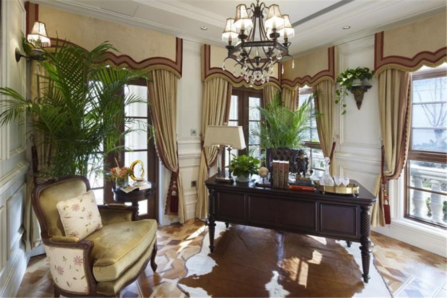 龍湖花千樹230平美式風(fēng)格設(shè)計(jì)方案