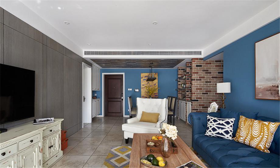 紫薇田園都市小區(qū)137平米混搭設(shè)計方案