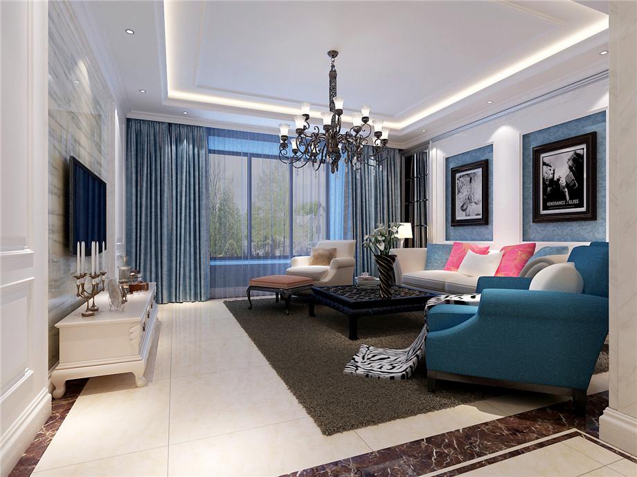 綠地城110平歐式風(fēng)格設(shè)計(jì)方案