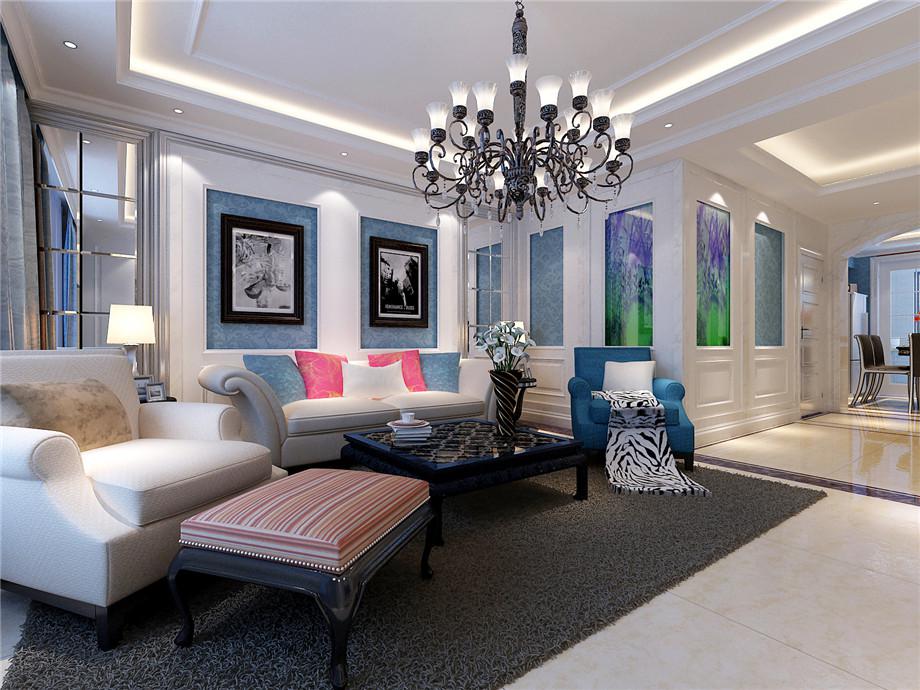 綠地城110平歐式風(fēng)格設(shè)計(jì)方案