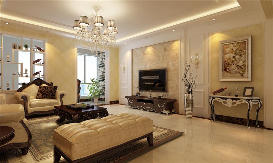 山海文園160平歐式風(fēng)格設(shè)計方案