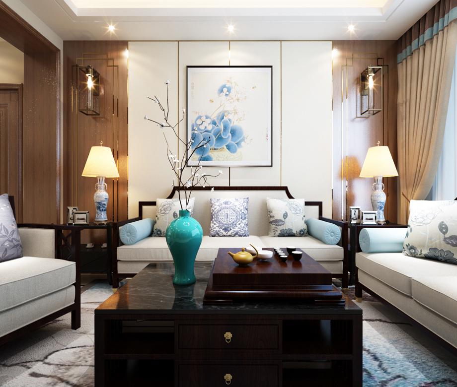 國(guó)熙臺(tái)160平 中國(guó)藍(lán)