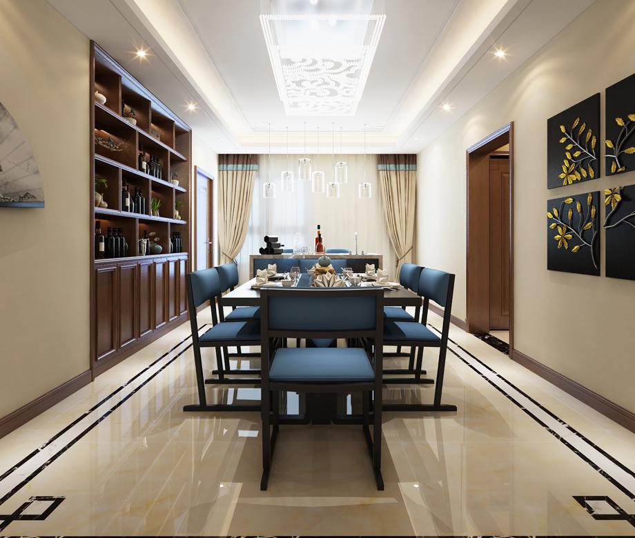 國(guó)熙臺(tái)160平 中國(guó)藍(lán)