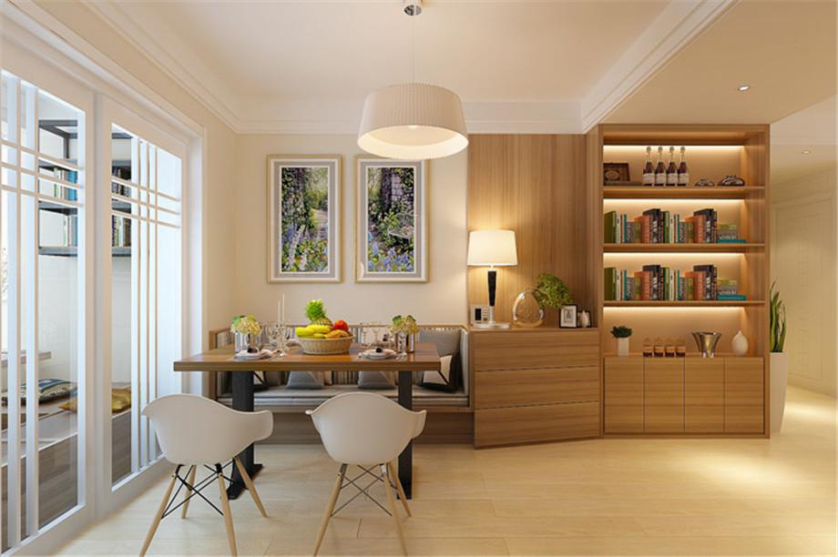 東方世紀城90平現(xiàn)代簡約風格設計方案